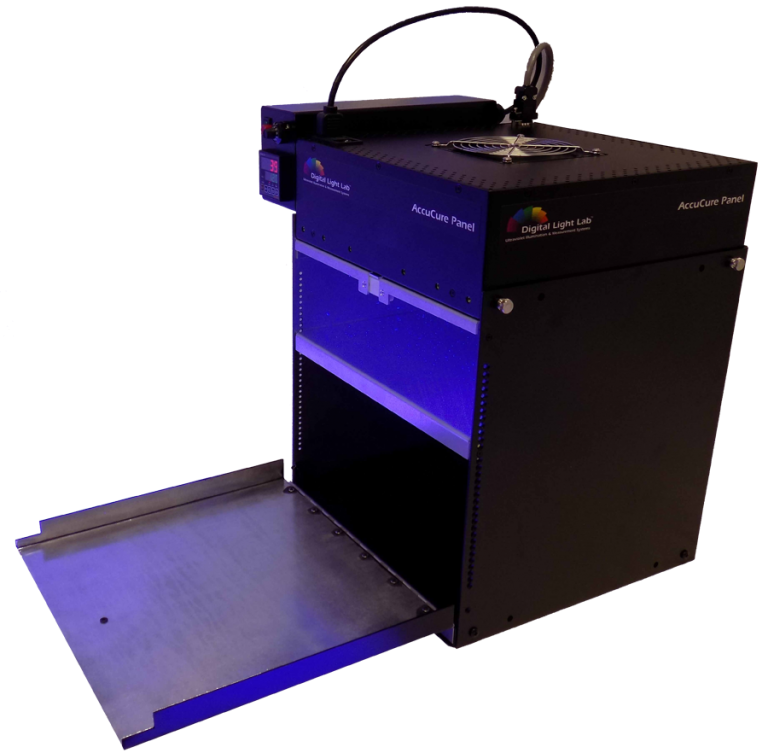 Panel Curing System AccuCure LED Curing Panels | Digital Light Lab
